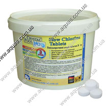 Длительный хлор Crystal Pool Slow Chlorine Small (5кг)